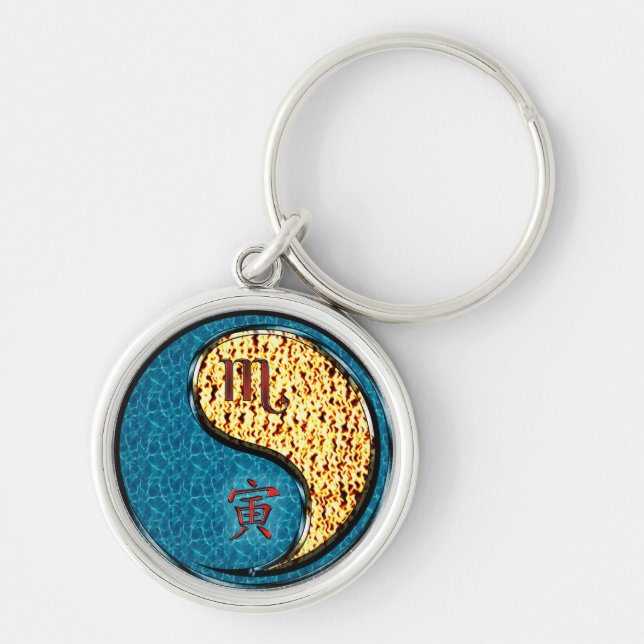 Chaveiro Scorpio & Fire Tiger (Frente)