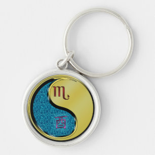 Chaveiro Scorpio & Metal Rooster