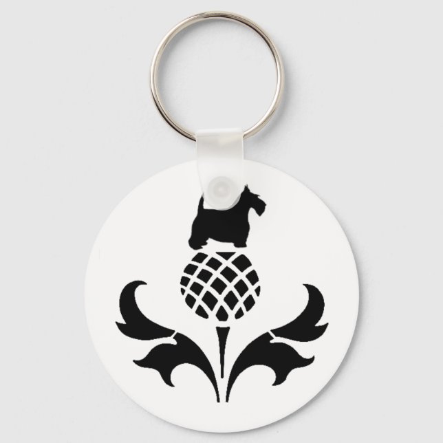 Chaveiro Scottie Thistle (Frente)