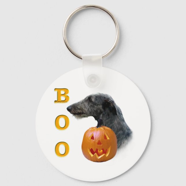Chaveiro Scottish Deerhound Boo (Frente)