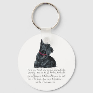 Chaveiro Scottish Terrier Keepsasaul - Cão MASCULINO