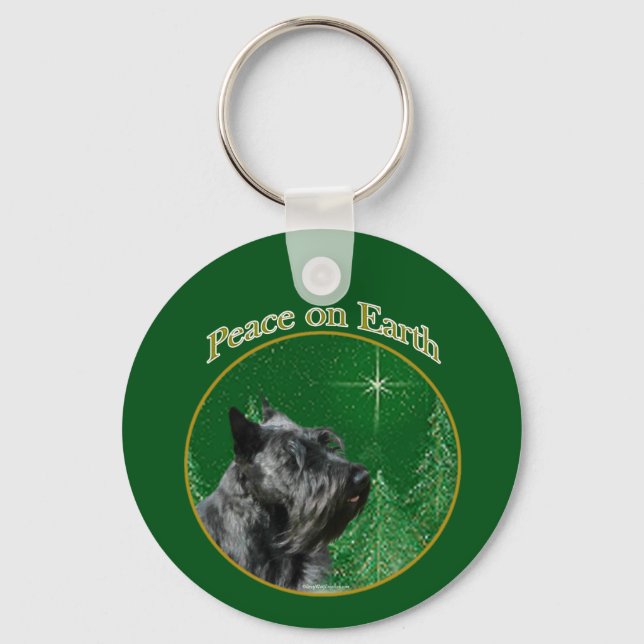 Chaveiro Scottish Terrier Peace (Frente)