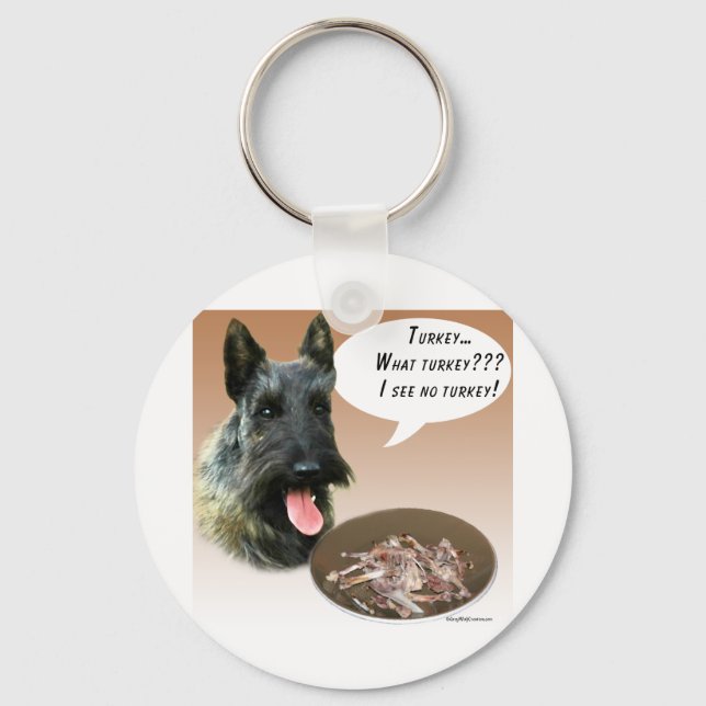 Chaveiro Scottish Terrier Turquia (Frente)