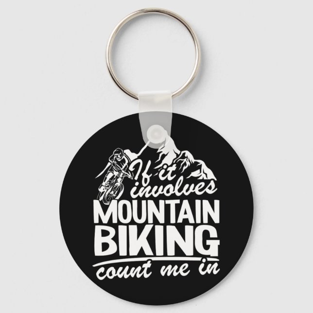 Chaveiro Se Envolver Comboios De Montanha Conte-Me Em MTB Q (Frente)