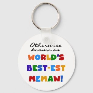 Chaveiro Se não sabido como o Melhor-est Memaw do mundo
