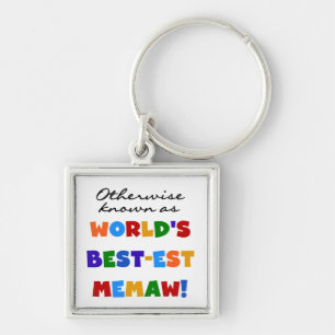 Chaveiro Se não sabido como o Melhor-est Memaw do mundo