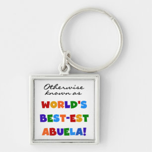 Chaveiro Se não sabido como presentes do Melhor-est Abuela