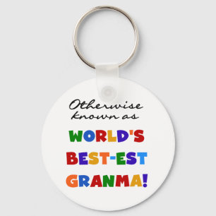Chaveiro Se não sabido como presentes do Melhor-est Granma