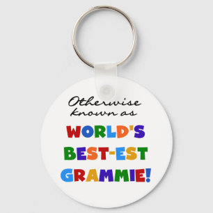 Chaveiro Se não sabido como t-shirt do Melhor-est Grammie