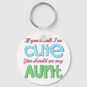 Chaveiro Se você pensa que eu sou bonito você deve ver