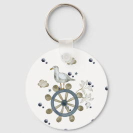 Chaveiro Seagull Amarrando Uma Corrida