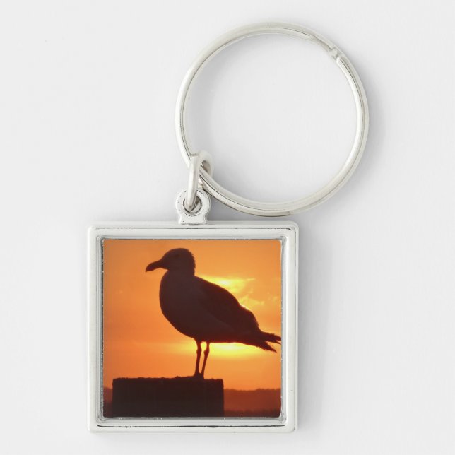Chaveiro Seagull Sunset (Frente)