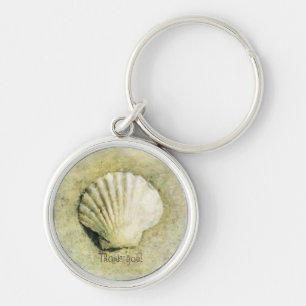 Chaveiro Seashell elegante da praia