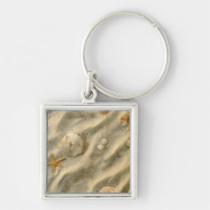 Chaveiro Seashells na areia
