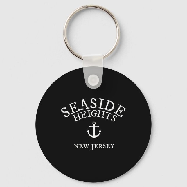 Chaveiro Seaside Heights Nj Shirt, New Jersey Sea Town  (Frente)