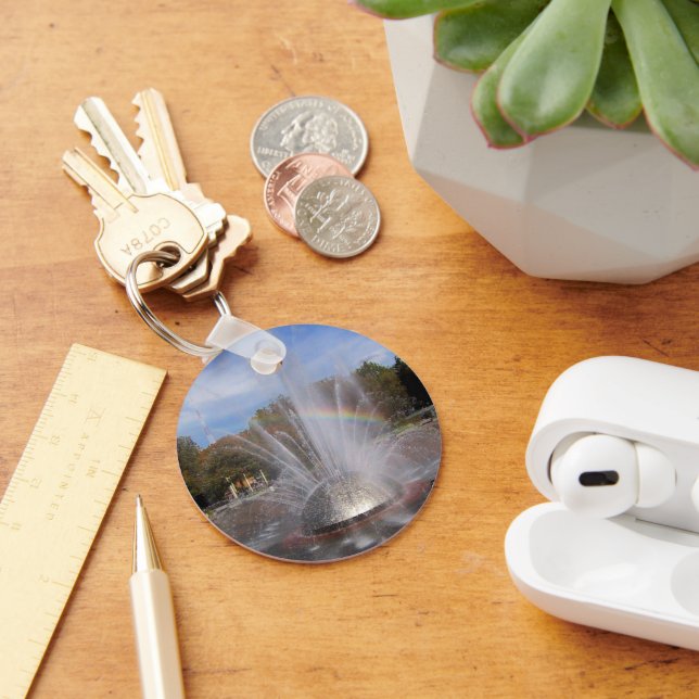 Chaveiro Seattle Science Center Fountain Washington Photo (Mesa)