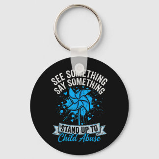 Chaveiro See Something Say Something Pinwheel Child