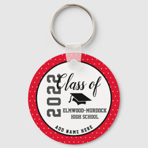 Chaveiro Segundo grau Vermelho Personalizado Classe de Mais