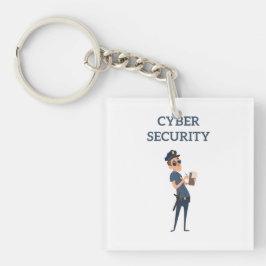 Chaveiro Segurança cibernética: o policial Legal sobre patr