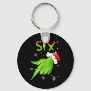 Chaveiro Seis Piadas Six Seven 6 7 Meme Papai Noel Natal Xm