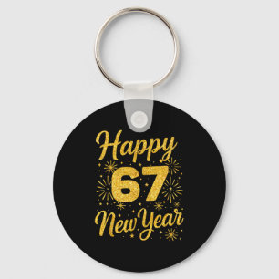 Chaveiro Seis Sete 6 7 Meme Divertido Feliz Ano Novo 67 202