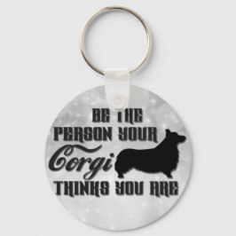 Chaveiro Seja A Pessoa Pembroke Welsh Corgi Puppy Dog