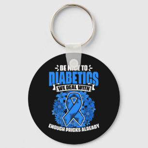 Chaveiro Seja Bom Em Diabetes Diabetes Awa, Guerreiro Da Di