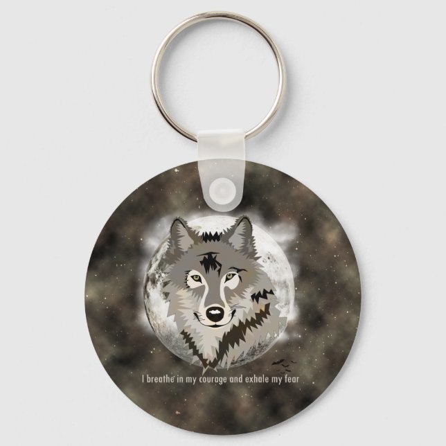 Chaveiro Seja corajoso (Frente)