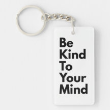 "Seja Gentil Com Sua Mente" Pulseira Minimalista