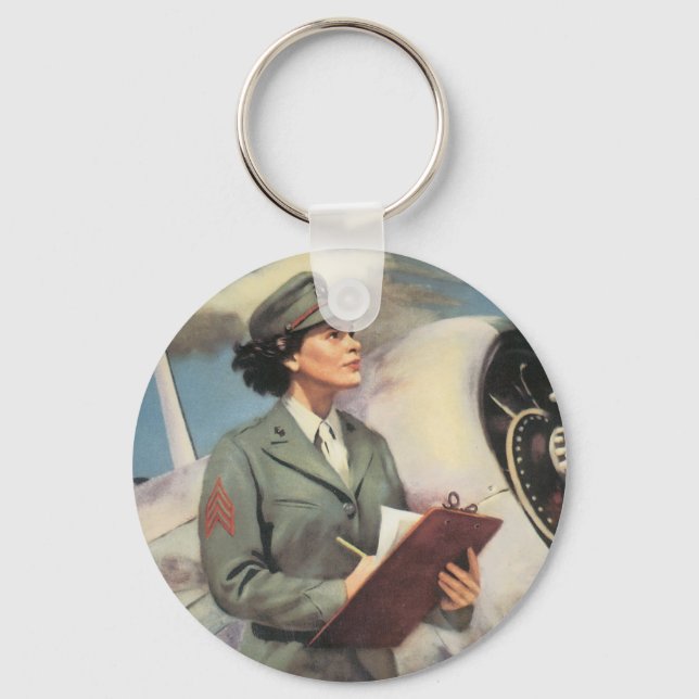 Chaveiro Seja um fuzileiro - Liberte um fuzileiro para luta (Frente)