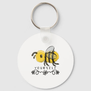 Chaveiro Seja uma Abelha Bumblebee Fofa 