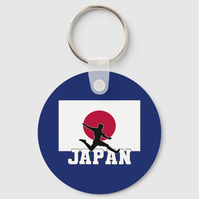 Chaveiro Seleção Japonesa de Futebol Japão (Frente)