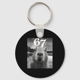 Chaveiro Selfie de Capivara Com 67 Meme Capy Gráfico Para H