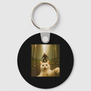 Chaveiro Selfie De Gato Com Gatos Engraçados De Pé Grande O