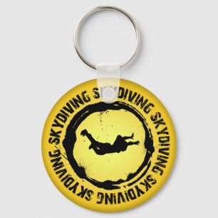 Chaveiro Selo agradável de Skydiving