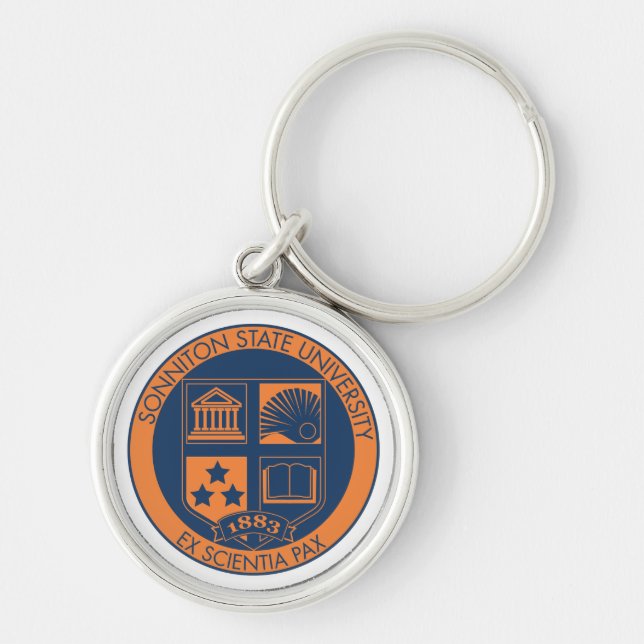 Chaveiro Selo da universidade estadual de Sonniton - (Frente)