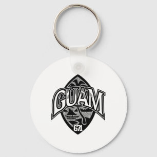 Chaveiro Selo de Guam EUA Orgulho Chamorro Guamaniano Ilhéu