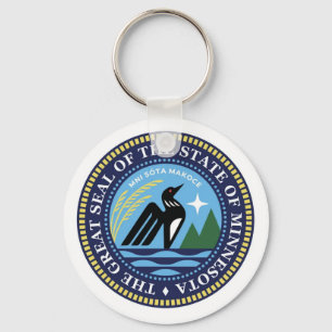 Chaveiro Selo do Estado de Minnesota 2024