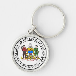 Chaveiro Selo Estatal de Delaware