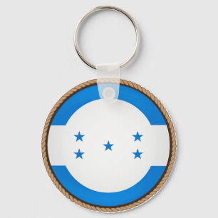 Chaveiro Selo legal da bandeira de Honduras