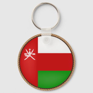 Chaveiro Selo legal da bandeira de Oman