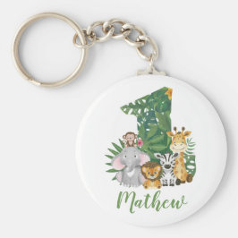 Chaveiro Selva primeiro aniversario Selvagem Safari
