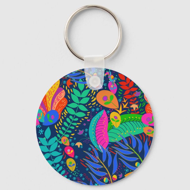 Chaveiro Selva Tropical Havaiana (Frente)