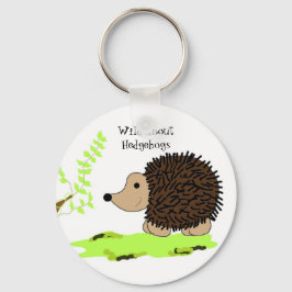 Chaveiro Selvagem Sobre Hedgehogs