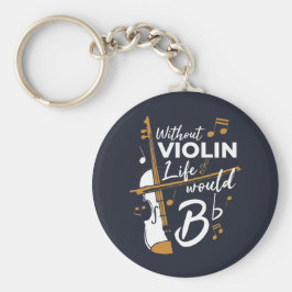 Chaveiro Sem A Vida Violina, Seria Um Violinista Bonito