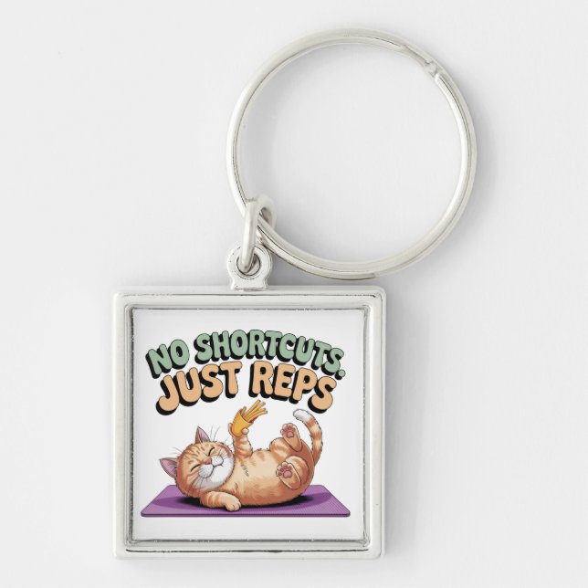 Chaveiro Sem Atalhos. Apenas Reps (Frente)