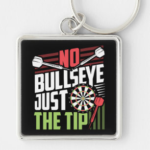 Chaveiro Sem Bullseye Apenas a dica - Engraçado Dart Premiu