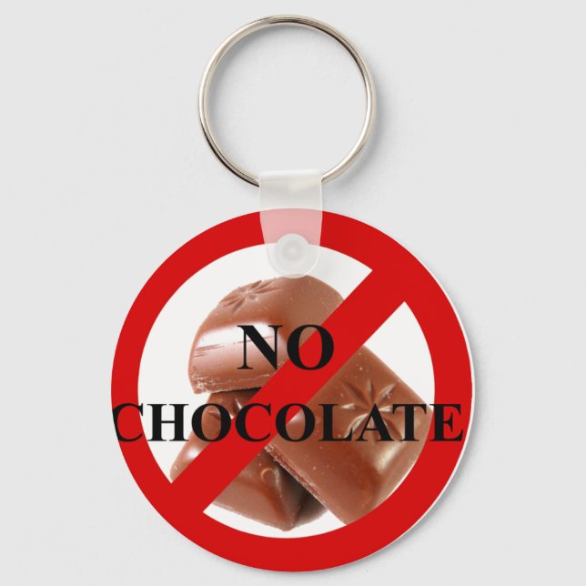 Chaveiro Sem chocolate (Frente)