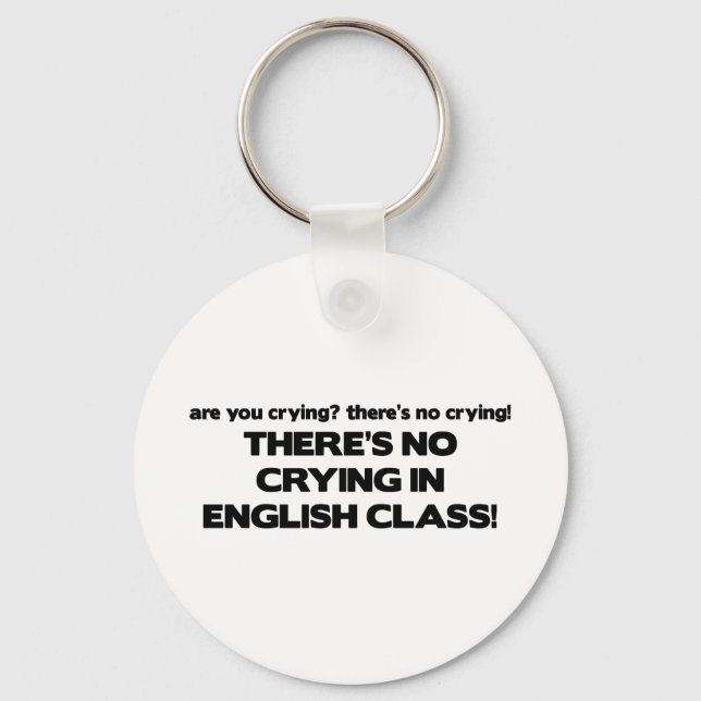 Chaveiro Sem Chorar na Classe Inglesa (Frente)
