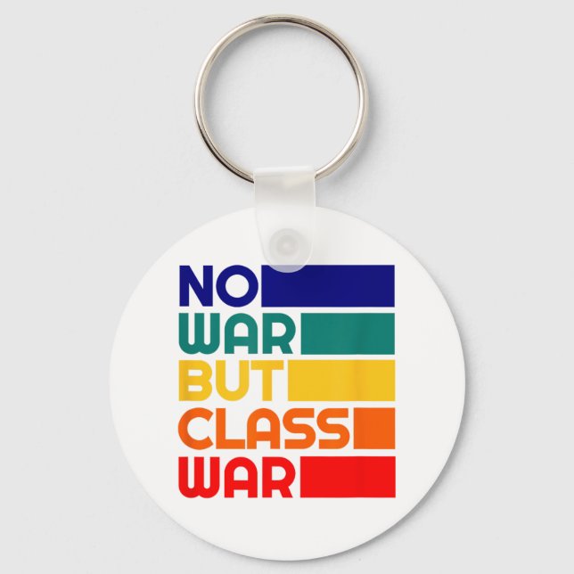 Chaveiro Sem guerra Karl Marx Mas Guerra Cl Radical Esquerd (Frente)